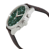 Buy Shop Tissot Chrono XL Chronograph Classic Green Dial Brown Leather Strap Watch For Men - T116.617.16.091.00 USA Online