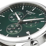 Buy Shop Tissot Chrono XL Chronograph Classic Green Dial Brown Leather Strap Watch For Men - T116.617.16.091.00 USA Online