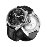 Buy Shop Tissot Chrono XL Classic Black Dial Black Leather Strap Watch For Men - T116.617.16.057.00 USA Online