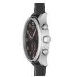 Buy Shop Tissot Chrono XL Classic Black Dial Black Leather Strap Watch For Men - T116.617.16.057.00 USA Online