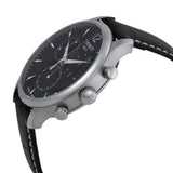 Buy Shop Tissot Chrono XL Classic Black Dial Black Leather Strap Watch For Men - T116.617.16.057.00 USA Online