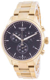 Buy Shop Tissot Chrono XL Classic Black Dial Gold Steel Strap Watch for Men - T116.617.33.051.00 USA Online