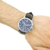Buy Shop Tissot Chrono XL Classic Blue Dial Brown Leather Strap Watch For Men - T116.617.16.047.00 USA Online