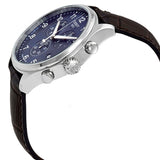 Buy Shop Tissot Chrono XL Classic Blue Dial Brown Leather Strap Watch For Men - T116.617.16.047.00 USA Online