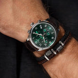 Buy Shop Tissot Chrono XL Classic Green Dial Brown Leather Strap Watch for Men - T116.617.16.092.00 USA Online