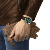 Buy Shop Tissot Chrono XL Classic Green Dial Brown Leather Strap Watch for Men - T116.617.16.092.00 USA Online