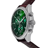 Buy Shop Tissot Chrono XL Classic Green Dial Brown Leather Strap Watch for Men - T116.617.16.092.00 USA Online