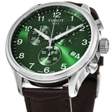 Buy Shop Tissot Chrono XL Classic Green Dial Brown Leather Strap Watch for Men - T116.617.16.092.00 USA Online