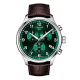 Buy Shop Tissot Chrono XL Classic Green Dial Brown Leather Strap Watch for Men - T116.617.16.092.00 USA Online