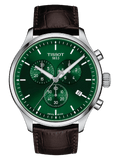 Buy Shop Tissot Chrono XL Classic Green Dial Brown Leather Strap Watch for Men - T116.617.16.092.00 USA Online