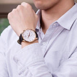 Buy Shop Tissot Chrono XL Classic Silver Dial Brown Leather Strap Watch For Men - T116.617.36.037.00 USA Online