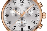 Buy Shop Tissot Chrono XL Classic Silver Dial Brown Leather Strap Watch For Men - T116.617.36.037.00 USA Online