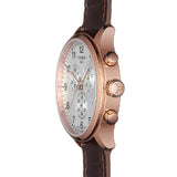 Buy Shop Tissot Chrono XL Classic Silver Dial Brown Leather Strap Watch For Men - T116.617.36.037.00 USA Online
