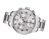 Buy Shop Tissot Chrono XL Classic Silver Dial Silver Steel Strap Watch For Men - T116.617.11.037.00 USA Online