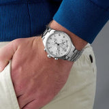 Buy Shop Tissot Chrono XL Classic Silver Dial Silver Steel Strap Watch For Men - T116.617.11.037.00 USA Online