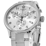 Buy Shop Tissot Chrono XL Classic Silver Dial Silver Steel Strap Watch For Men - T116.617.11.037.00 USA Online