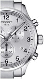 Buy Shop Tissot Chrono XL Classic Silver Dial Silver Steel Strap Watch For Men - T116.617.11.037.00 USA Online