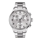 Buy Shop Tissot Chrono XL Classic Silver Dial Silver Steel Strap Watch For Men - T116.617.11.037.00 USA Online