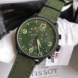 Buy Shop Tissot Chrono XL Green Dial Green NATO Strap Watch For Men - T116.617.37.097.00 USA Online