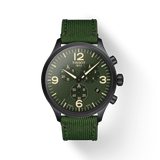Buy Shop Tissot Chrono XL Green Dial Green NATO Strap Watch For Men - T116.617.37.097.00 USA Online