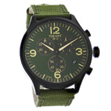 Buy Shop Tissot Chrono XL Green Dial Green NATO Strap Watch For Men - T116.617.37.097.00 USA Online