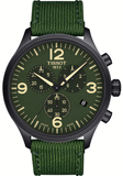 Buy Shop Tissot Chrono XL Green Dial Green NATO Strap Watch For Men - T116.617.37.097.00 USA Online