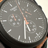 Buy Shop Tissot Chrono XL NBA Special Edition Black Dial Brown Leather Strap Watch for Men - T116.617.36.051.12 USA Online