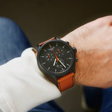 Buy Shop Tissot Chrono XL NBA Special Edition Black Dial Brown Leather Strap Watch for Men - T116.617.36.051.12 USA Online