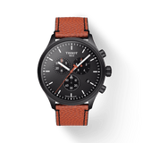 Buy Shop Tissot Chrono XL NBA Special Edition Black Dial Brown Leather Strap Watch for Men - T116.617.36.051.12 USA Online