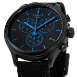 Buy Shop Tissot Chrono XL Quartz Black Dial Black Nylon Strap Watch For Men - T116.617.37.051.00 USA Online