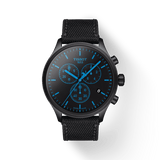 Buy Shop Tissot Chrono XL Quartz Black Dial Black Nylon Strap Watch For Men - T116.617.37.051.00 USA Online
