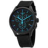 Buy Shop Tissot Chrono XL Quartz Black Dial Black Nylon Strap Watch For Men - T116.617.37.051.00 USA Online