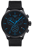 Buy Shop Tissot Chrono XL Quartz Black Dial Black Nylon Strap Watch For Men - T116.617.37.051.00 USA Online