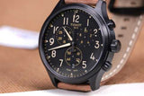 Buy Shop Tissot Chrono XL Quartz Black Dial Brown Leather Strap Watch For Men - T116.617.36.052.03 USA Online