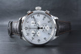 Buy Shop Tissot Chrono XL Silver Dial Brown Leather Strap Watch For Men - T116.617.16.037.00 USA Online