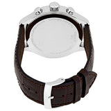 Buy Shop Tissot Chrono XL Silver Dial Brown Leather Strap Watch For Men - T116.617.16.037.00 USA Online