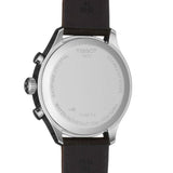 Buy Shop Tissot Chrono XL Silver Dial Brown Leather Strap Watch For Men - T116.617.16.037.00 USA Online