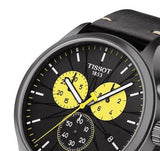 Buy Shop Tissot Chrono XL Tour De France Special Edition Black Dial Black Leather Strap Watch for Men - T116.617.36.051.11 USA Online