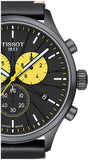 Buy Shop Tissot Chrono XL Tour De France Special Edition Black Dial Black Leather Strap Watch for Men - T116.617.36.051.11 USA Online