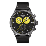 Buy Shop Tissot Chrono XL Tour De France Special Edition Black Dial Black Leather Strap Watch for Men - T116.617.36.051.11 USA Online