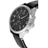 Buy Shop Tissot Chrono XL Vintage Quartz Black Dial Black Leather Strap Watch For Men - T116.617.16.062.00 USA Online