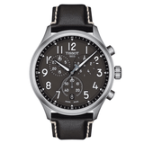 Buy Shop Tissot Chrono XL Vintage Quartz Black Dial Black Leather Strap Watch For Men - T116.617.16.062.00 USA Online