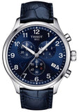 Buy Shop Tissot Chrono XL Viral Kohli Special Edition Blue Dial Blue Leather Strap Watch For Men - T116.617.16.047.01 USA Online