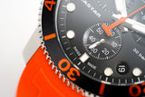 Buy Shop Tissot Seastar 1000 Chronograph Black Dial Orange Rubber Strap Watch For Men - T120.417.17.051.01 USA Online