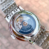 Buy Shop Tissot Classic Carson Powermatic 80 Black Dial Silver Steel Strap Watch For Men - T085.407.11.051.00 USA Online