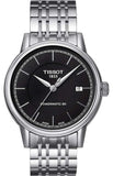 Buy Shop Tissot Classic Carson Powermatic 80 Black Dial Silver Steel Strap Watch For Men - T085.407.11.051.00 USA Online