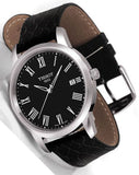 Buy Shop Tissot Classic Dream Black Dial Black Leather Strap Watch for Men - T033.410.16.053.01 USA Online