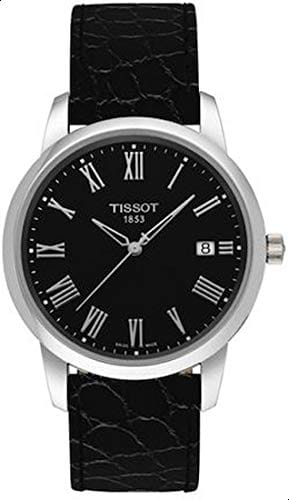 Buy Shop Tissot Classic Dream Black Dial Black Leather Strap Watch for Men - T033.410.16.053.01 USA Online
