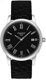 Buy Shop Tissot Classic Dream Black Dial Black Leather Strap Watch for Men - T033.410.16.053.01 USA Online