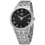 Buy Shop Tissot Classic Dream Black Dial Silver Steel Strap Watch For Men - T129.410.11.053.00 USA Online